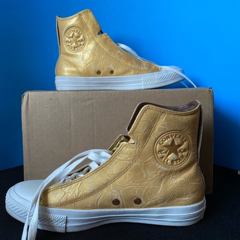 Converse Alpha Hi Gold High Top Sneakers
